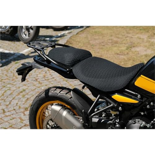 Coussin maille nid d'abeille 3D Royal Enfield 450 : housse de protection siège respirante - 4