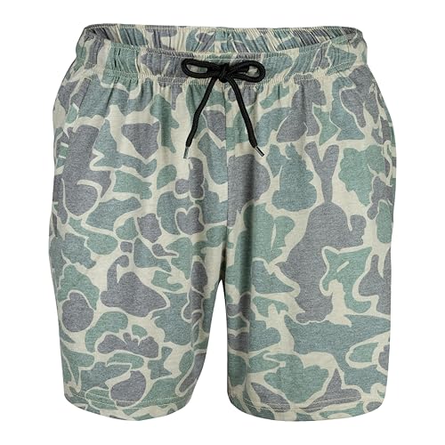 Men's Athletic Camo Shorts – Lightweight, Breathable Gym Shorts with Zip Pockets for Active Comfort