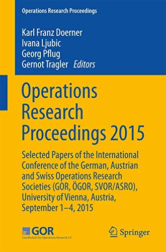 Buy Operations Research Proceedings 2015 — BookShops.in