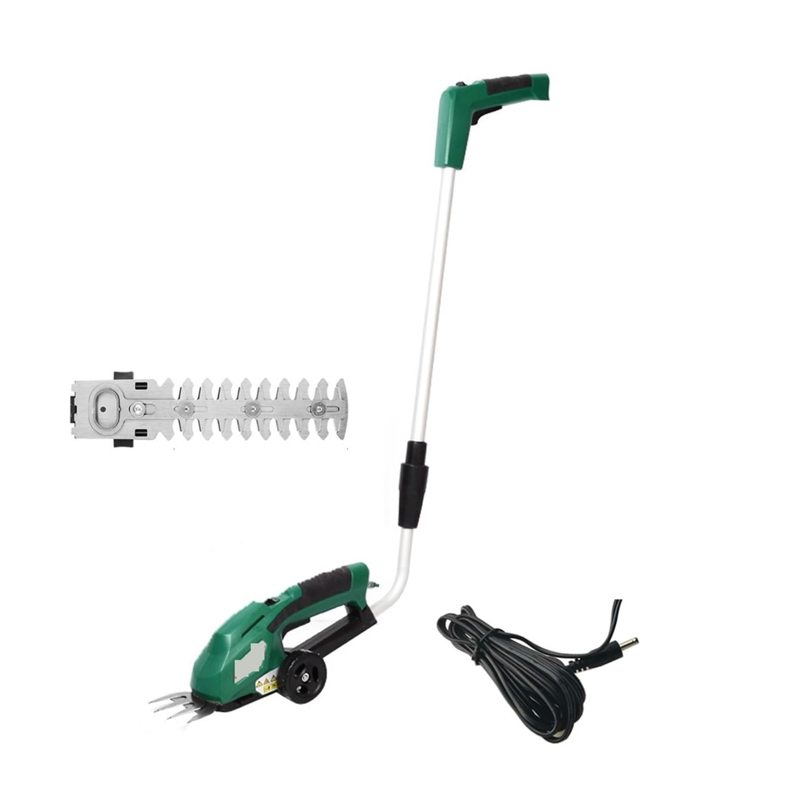 Tondeuse à gazon, 2 en 1 7.2V électrique herbe taille-haie batterie Rechargeable cisaillement Hedger moteur jardin outils électriques sans fil(Without Handle)