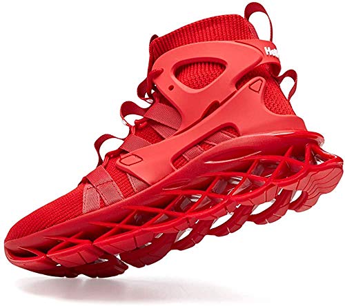 Image of Hello MrLin Men's Running Shoes Non Slip Athletic Tennis Walking Blade Type Sneakers Hip Hop