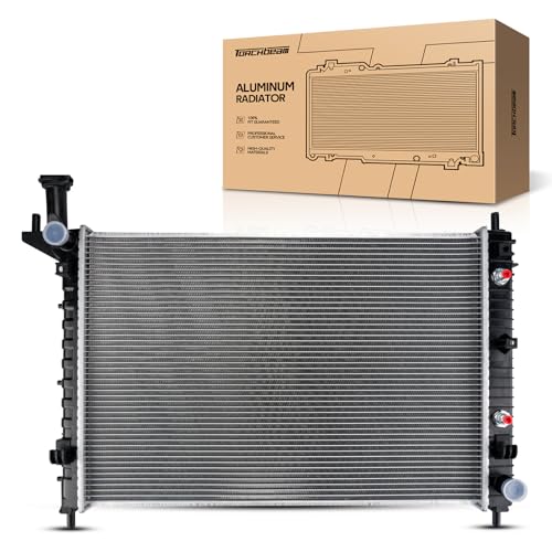 Torchbeam Aluminum Car Replacement Radiator for 2009-2017 Traverse, 2007-2016 Acadia, 2008-2017 Enclave, 2007-2010 Outlook, 2017 Acadia Limited CU13007