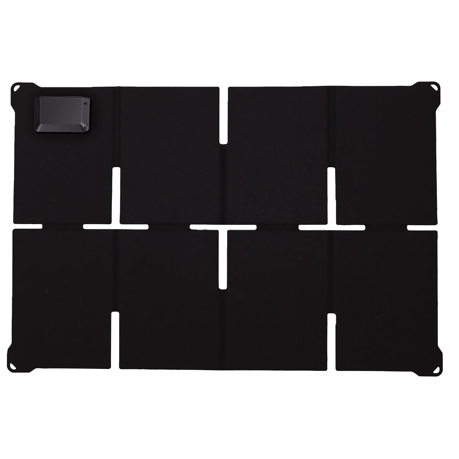 Drfeify Przenośna ładowarka Słoneczna, Składany Panel Słoneczny ETFE 45 W z USB C USB A DC5521, 25% Mocy Wyjściowej Monokrystalicznej, Kompaktowa ładowarka do Camping Piesze Wycieczki Travel Power