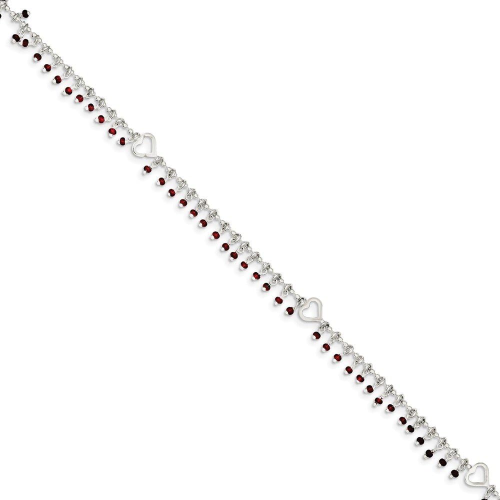 Solid 925 Sterling Silver Anklet
