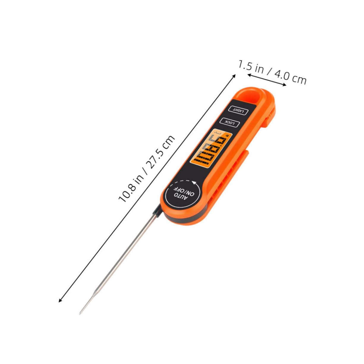 PRETYZOOM Meat Thermometer Digital Kitchen Probe Food Thermometer for Cooking Accurate Fast