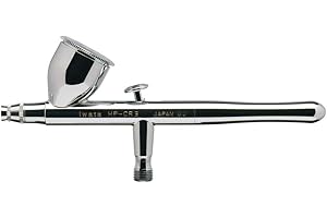 Iwata Revolution HP-CR3 Airbrush - Dual Action Gravity Feed Airbrush with 0.3mm...