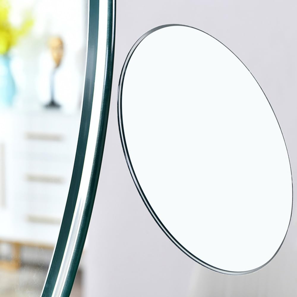 Couchtisch Transparente Tischplatte Runde Tischplatte Aus Gehärtetem Glas Mit Bleistift Polierte Kante Mehrere Größen Flache Kreisförmige Platte, 8mm Dick(38cm-15in)