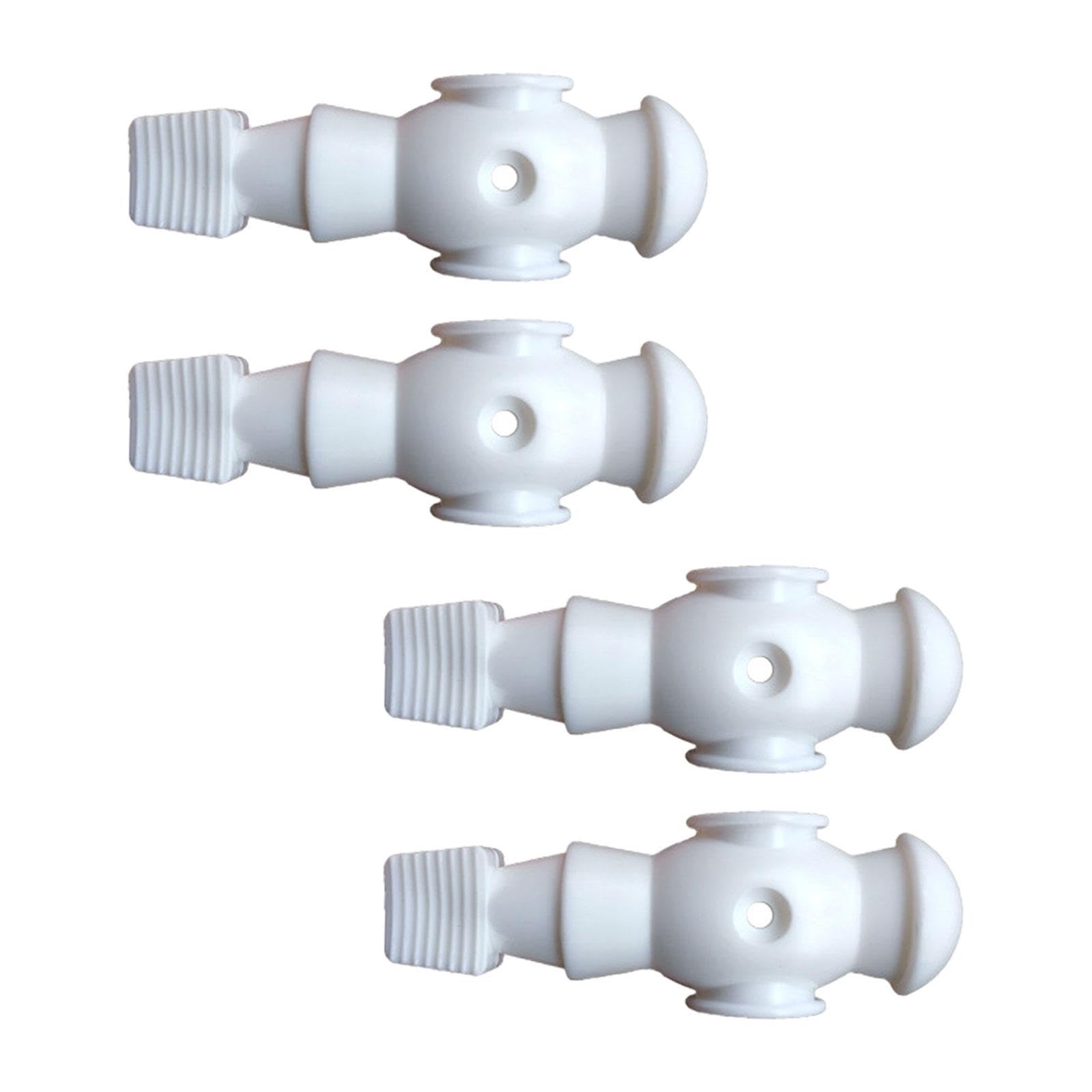 4X Foosball Table Men for Table Football Player Table Games Table Soccer Men White-image-7