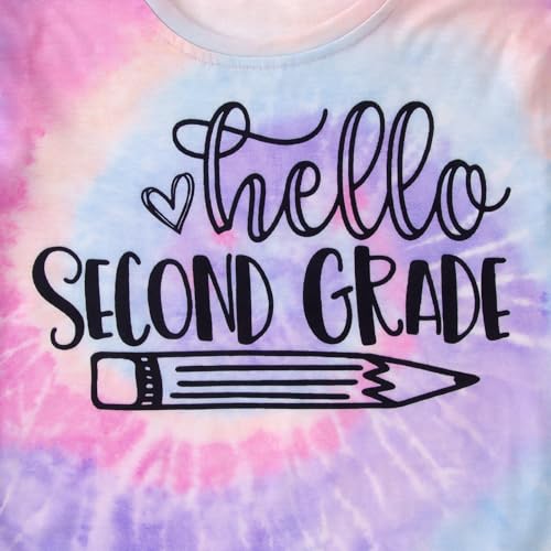Image of MODNTOGA Kid Girl Boy First Day of School Shirt Back to School T-Shirt Hello Kindergarten 1st 2nd 3rd Grade Graphic Tee Tops