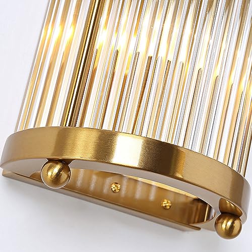 RXPVUXE Applique da parete in cristallo mezzo