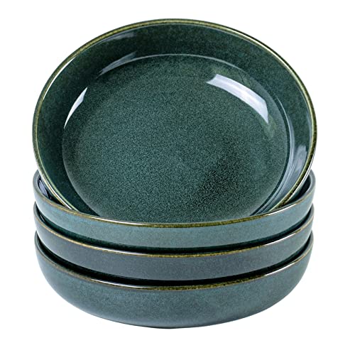 UNICASA Salatschüssel aus Porzellan, 20com 4er-set Salatschalen,...