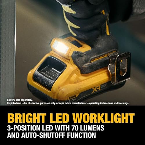 Image of DEWALT 20V MAX XR Brushless Cordless 1 /2 in. Hammer Drill (Tool Only) (DCD806B)