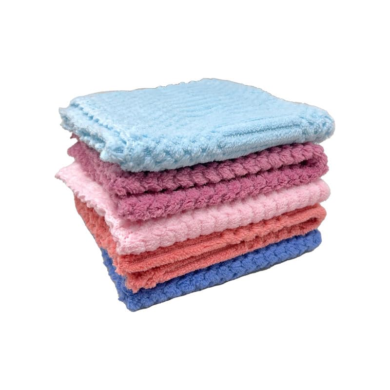 Black Gold Microfiber Cleaning Cloths, 5pcs 30x30cms 300GSM Highly Absorbent Lint and Streak Free Multi -Purpose for Kitchen Window Stainless Steel Silverware - Multi-Colour (B0D41HVVTD) Amazon Price History, Amazon Price Tracker