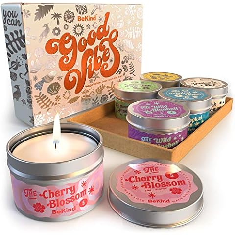 Bekind Good Vibes 6 Scented Candles Set Cover