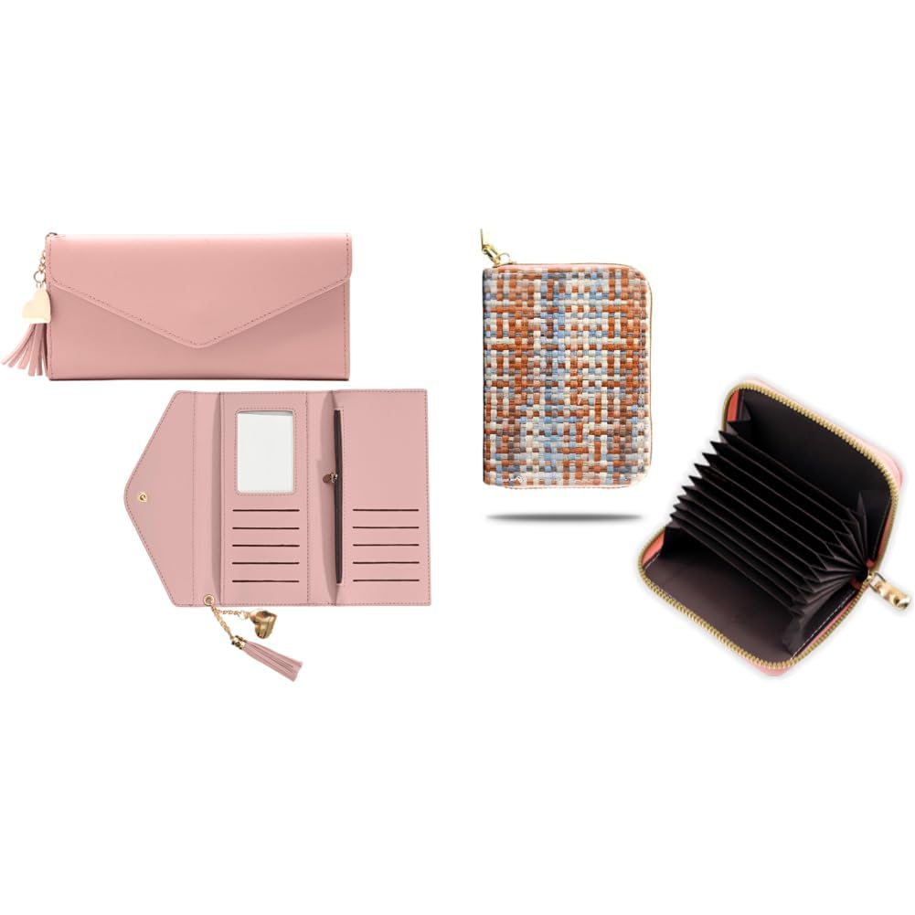 Women's Wallet -Stylish and Compact Purse Clutch Wallet for Women, Stylish Card Coin + Wallet for Unisex - The Ultimate Stylish and Compact Credit, Debit, ATM Card Holder Organizer-image-37
