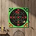 8-Inch Fluorescent Splatter Targets 10-Pack | Bright Reactive Stickers for Target Practice, Games & Training; Ideal for Backyard Fun for Kids, Adults, Women, Men, Easy to Use