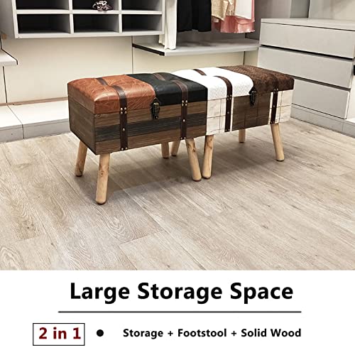 Tabouret de changement de chaussures et rangement pour entrée