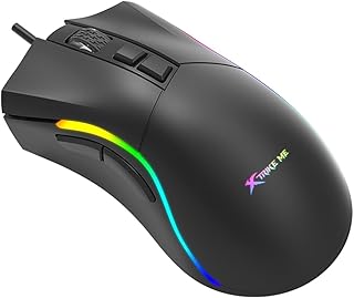 XTRIKE ME GM226 RGB Gaming Mouse - Optical Sensor 7,200 DPI - 7 Programmable Buttons - Only 77G