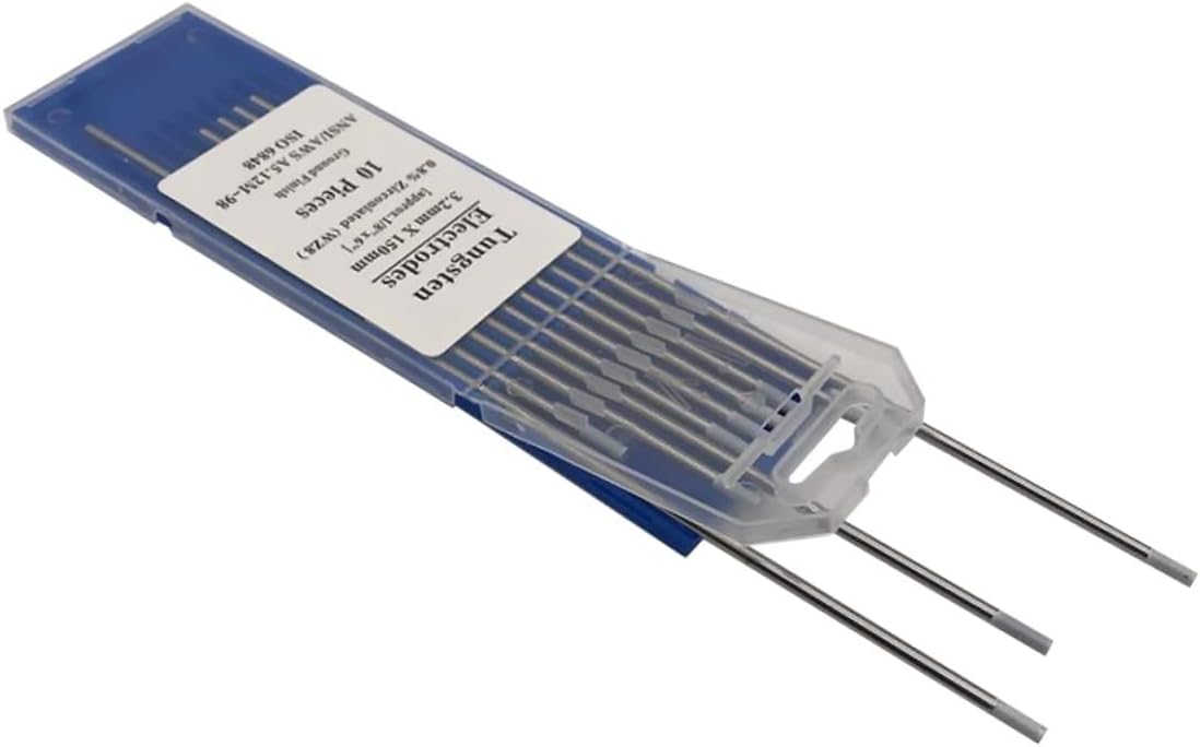 DOITOOL 10pcs Tig Welding Tungsten Zirconiated Arc-striking Welding Rods for Tig and Arc of Carbon