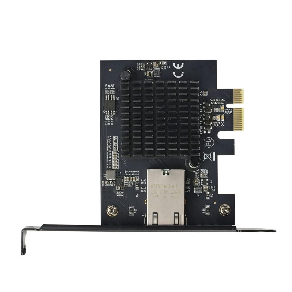 Carte réseau RJ45 à port unique PCIE X1 1G/2.5G/5G/10Gbps