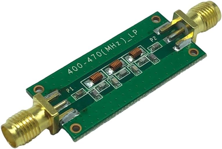 433MHZ Low Pass Filter 400-470M LPF 7th-Order Elliptic Function for Ham Radio Amplifier Analyzer HF Radio