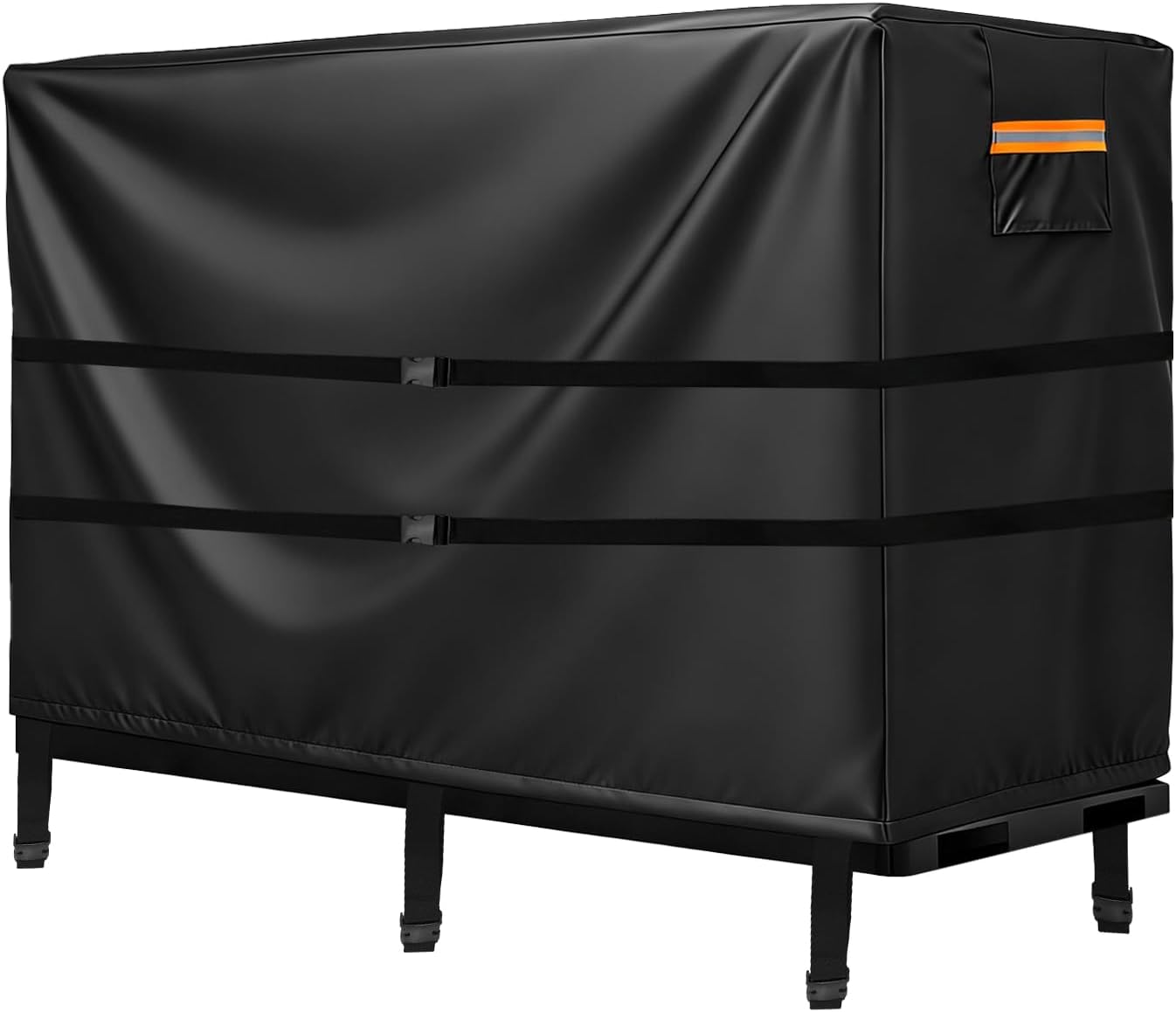 Engine Driven Welder Cover Fits 400/600 Pro Towable Arc Welder, 600D Heavy Duty Waterproof Oxford with Dual Vents & 6 Buckles, 63"D x 28"W x 37"H, Windproof Dustproof Protector