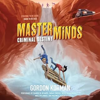 Masterminds: Criminal Destiny Audiolibro Por Gordon Korman arte de portada