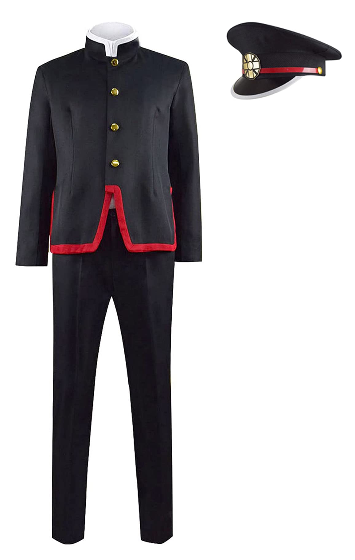 RongJun Toilet Bound Hanako Kun Costume Jibaku Shounen Hanako San School Uniform Halloween Cosplay Outfit for Men and Women