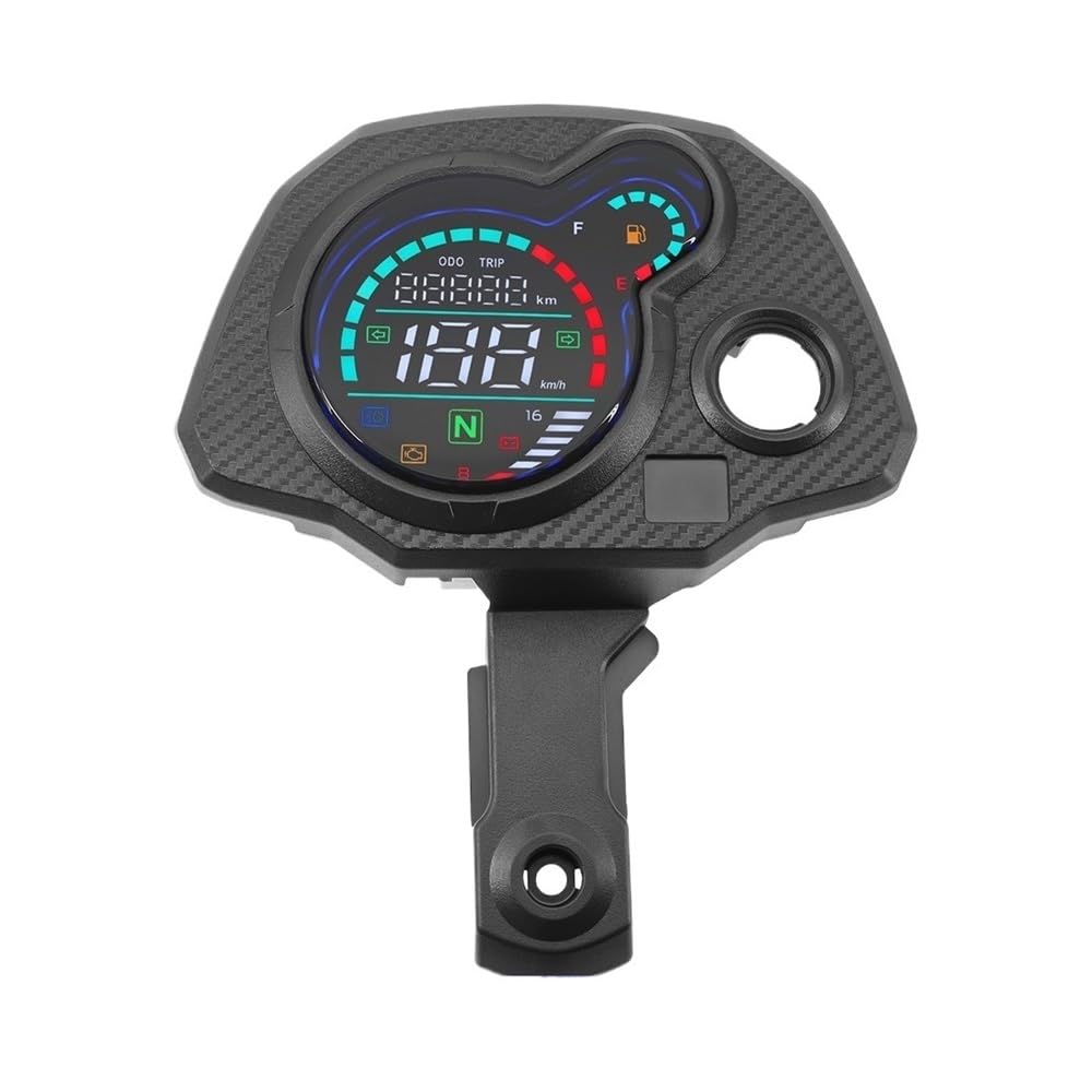 Motocicleta cuentarrevoluciones Para Navi 110 Panel de instrumentos digital para motocicleta Velocímetro Odómetro Motor Tacómetro con indicador marcha