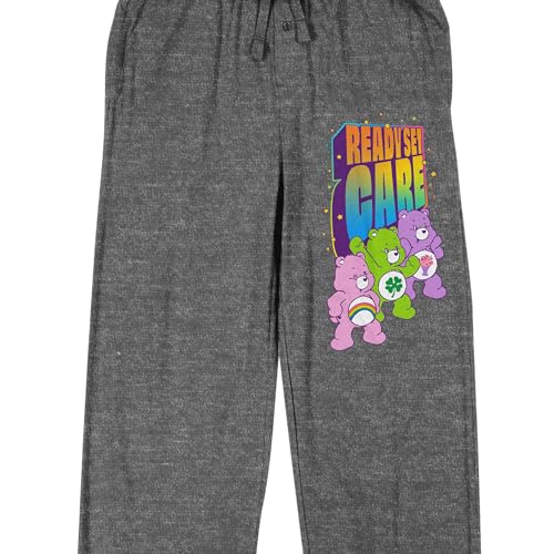Carebears Ready Set Care! Men's Heather Gray Sleep Pants2