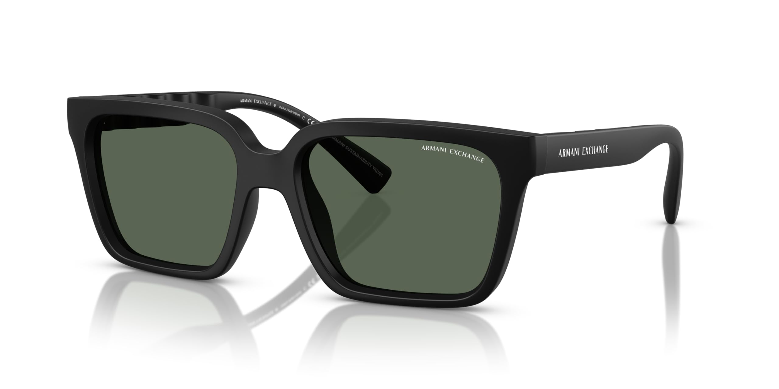 Armani Exchange ブラック サングラス 4cf17566da7ad4b32ffa42b9af139f