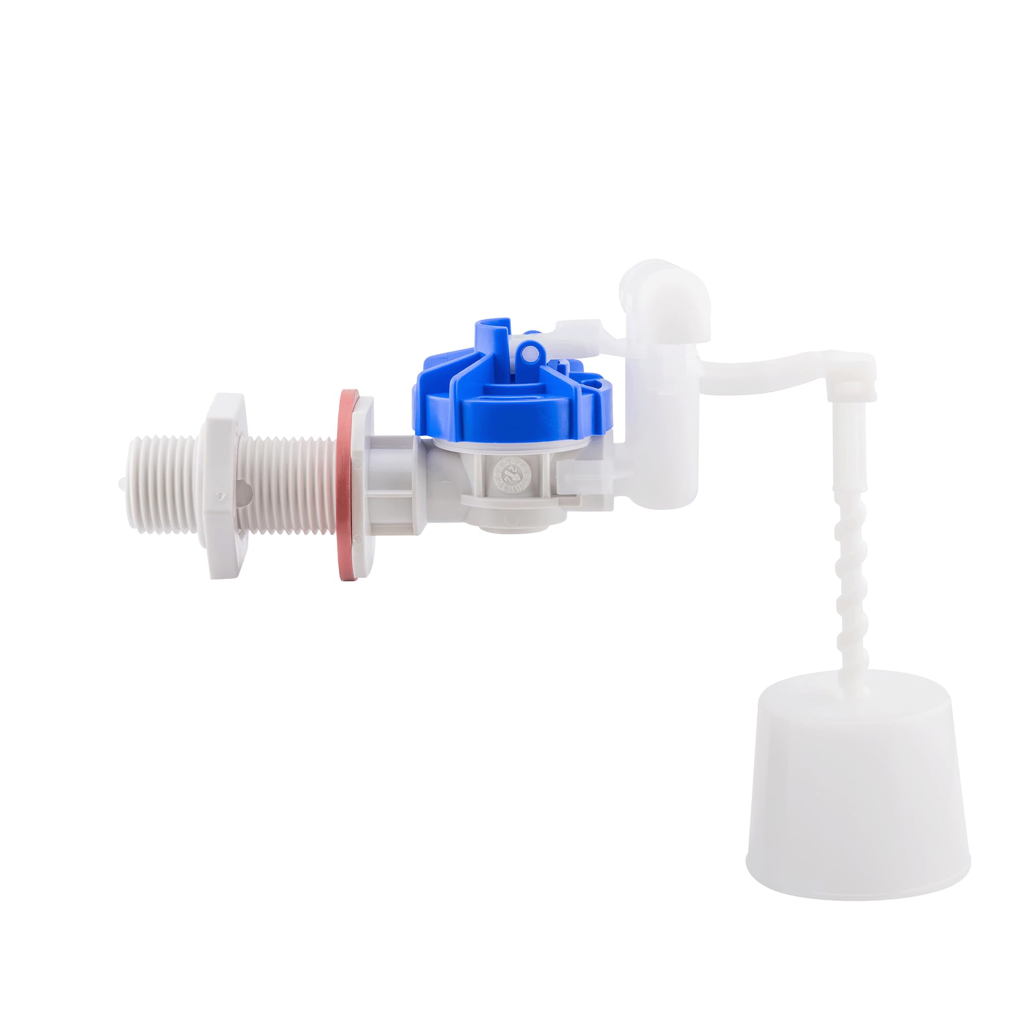 Fluidmaster Torbeck Fill Valve Side Entry 720U-072-P25, Toilet Cistern Fill Valve with ½ BSP Inlet, Quiet Fill, Adjustable Water Level, Leak-Resistant, Easy Installation