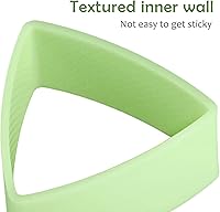 Vista 4 de UPKOCH Molde de sushi triangular, fabricante de bolas de arroz, prensa antiadherente para onigiri, fabricante de moldes de sushi, verde claro