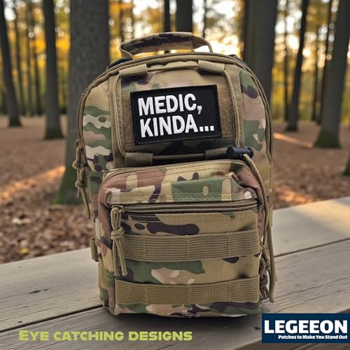 Patch militaire Medic Kinda 2AFTER1 avec attache rapide résistante