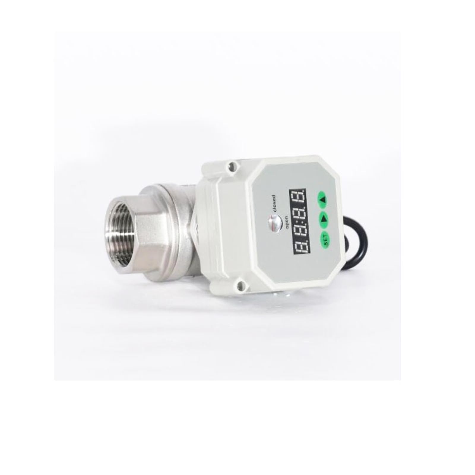 Vanne à boisseau sphérique 2 voies G1 DN25 en acier inoxydable haute résistance ACDC 9-24V