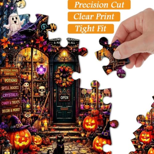 Puzzle de Halloween 1000 piezas ideal para decorar tu tienda este otoño 4