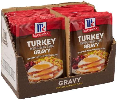 24-pk McCormick Turkey Gravy Mix, 24.7 Grams Units