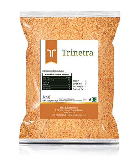 Image of Trinetra Brown Sugar | Unrefined Healthier Sugar Alternative | 250g