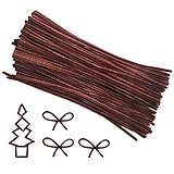 Leicht und unscharf: Pfeifenreiniger sind weich und unscharf, berührt bequem und leicht zu verdrehen und zu packen, dauerhaft eine lange Zeit verwenden