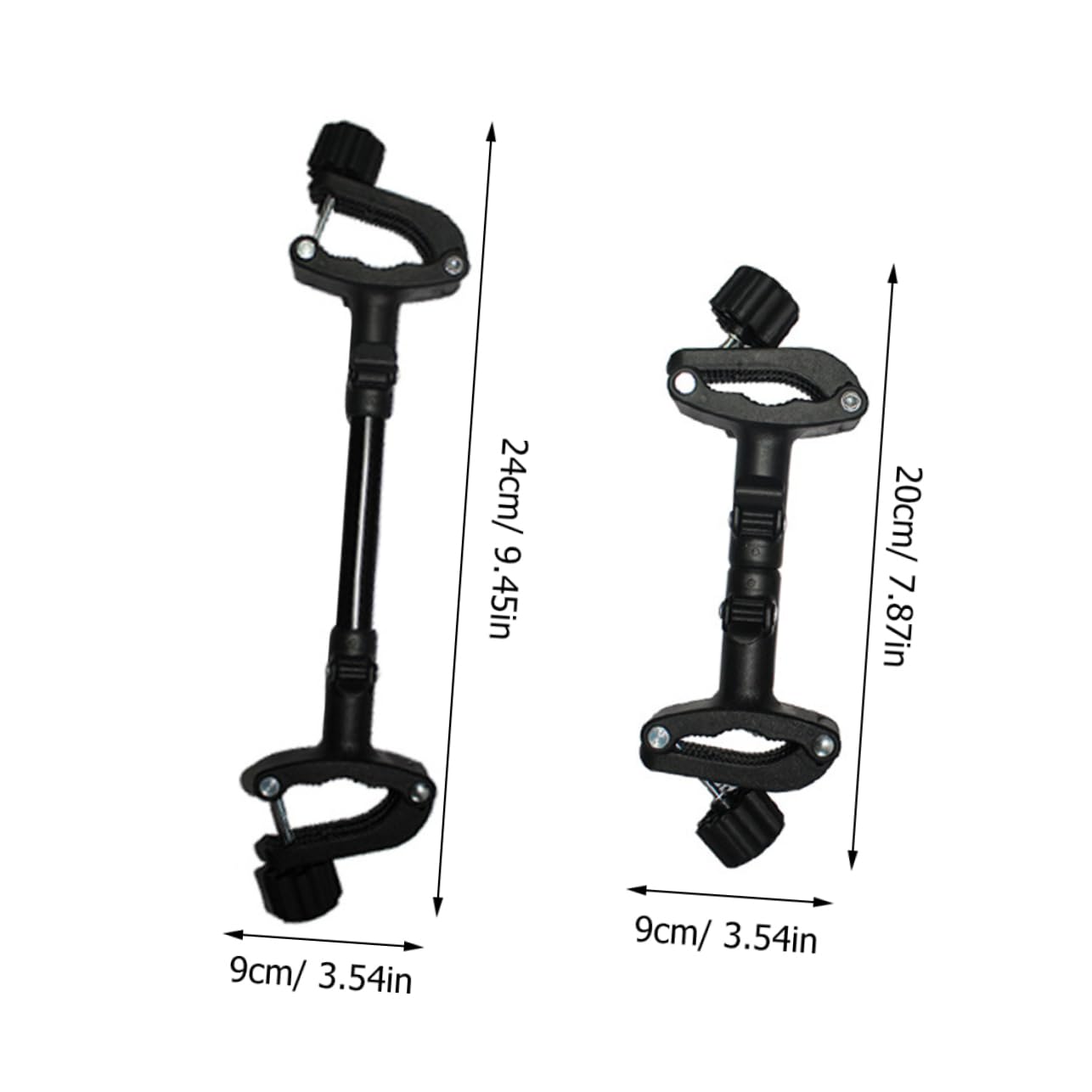 Conector para Cochecito Gemelar 3 Piezas de Hierro y Plástico