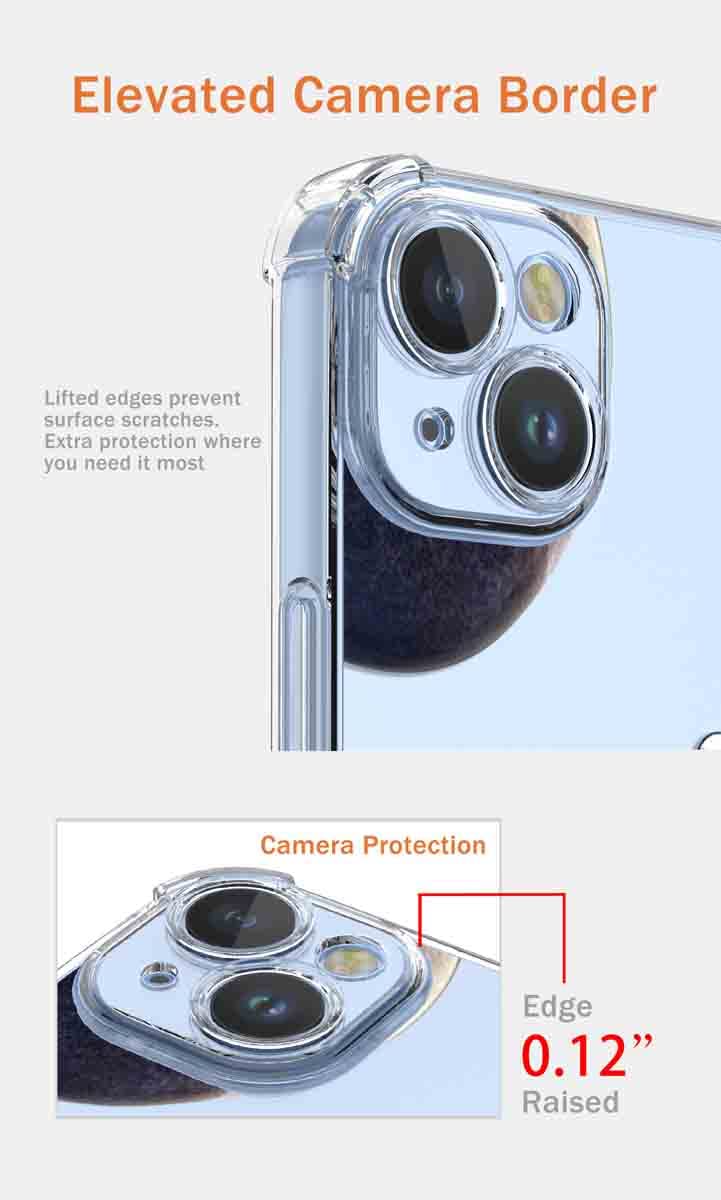 Per Nokia G22 Custodia, Gel Silicone Trasparente Antishock