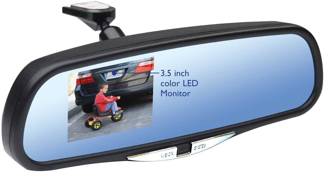 Fit System Vision System VS8 Rear View Monitor System with 3 1/2" LED Monitor and CCD Camera
