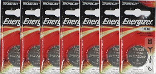 7 Energizer Cr2430 Lithium Batteries #TOP26