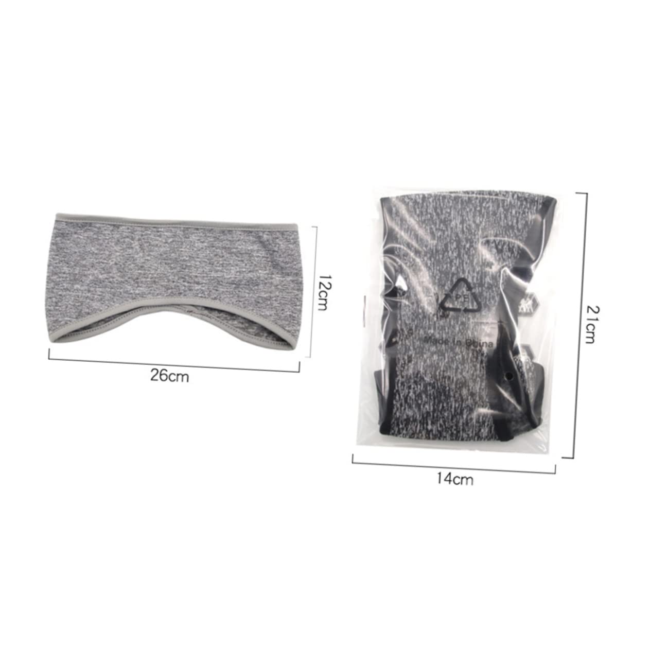 Kisangel Diadema Calentadora De Oídos para Invierno Protección Y Orejeras De Polar para Correr Y Actividades Unisex Y Óptima
