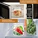 Imagen de Olla de vidrio transparente con tapa para cocinar popurrí utensilios de cocina