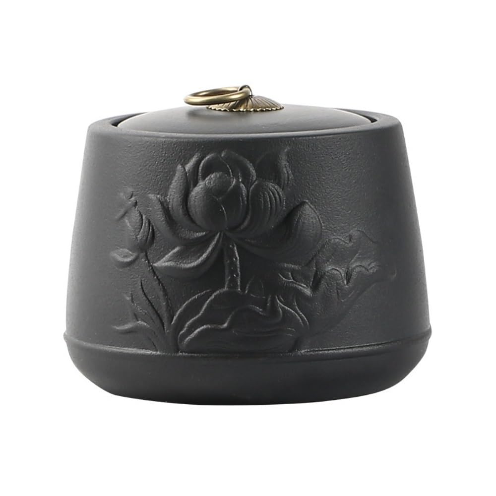 Pojemniki na herbatę do luźnej herbaty ceramiczny zbiornik do przechowywania herbaty luzem pusty zbiornik duży zamknięty zbiornik do przechowywania herbaty dom zielona herbata zbiornik do