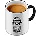Produktbild Funtasstic Tasse Fuck the King - Kaffeepott Kaffeebecher by StyloTex