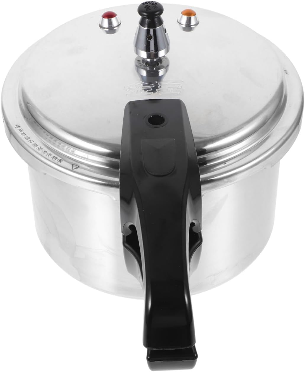 OUNONA Multi Cooker Pressure Cooker Pot with Polished Composite Aluminum Base Compatible with Gas Stovetop Easy Clean Household Kitchen Accessory for Faster Cooking