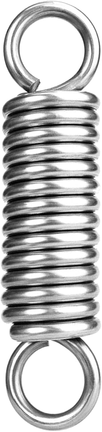 Camping Gear, Heavy Type Spring Stainless Steel Hanging Spring 360 Degree Rotating Spring for Outdoor Swing Accessories