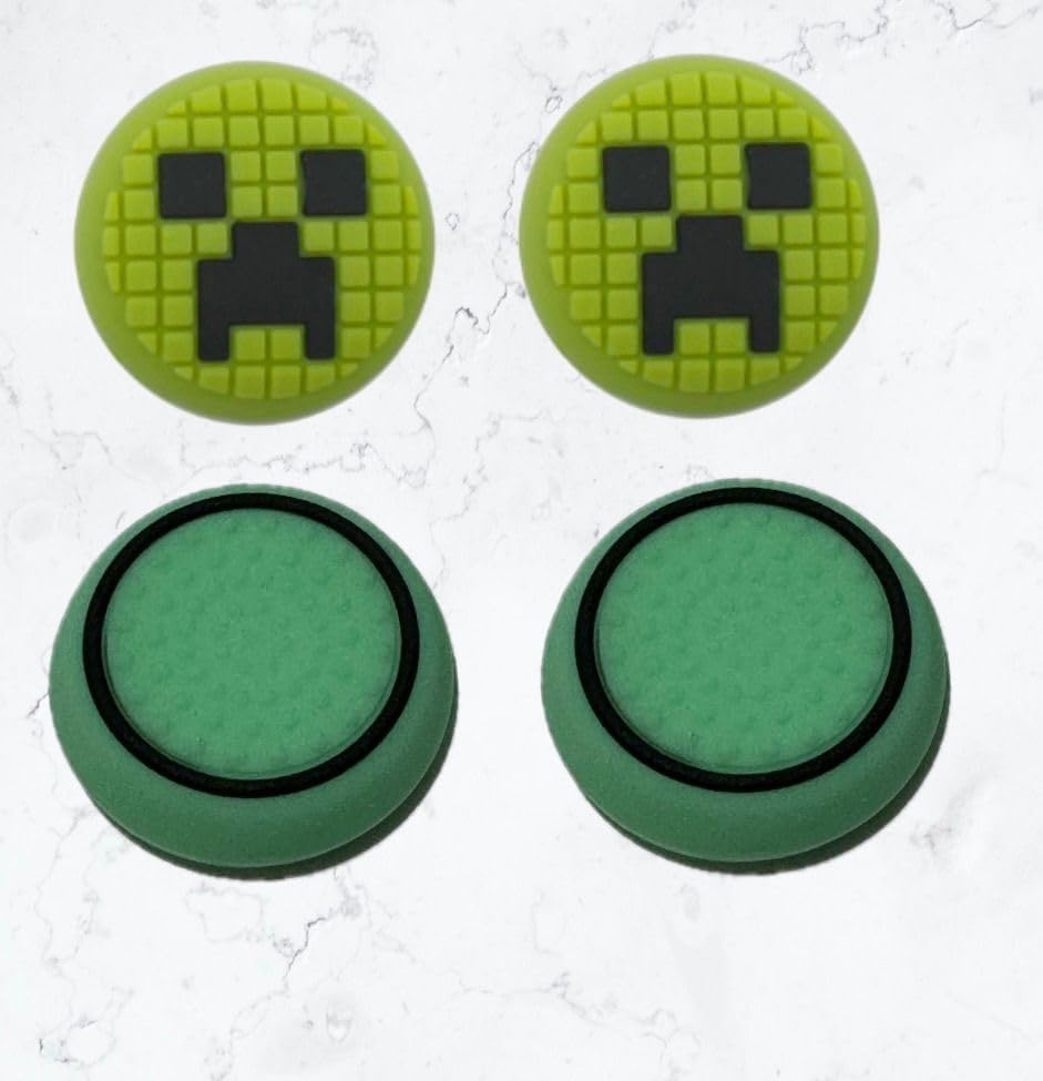 PearlBytes Thumb Grips compatible with PS4/PS5/XBOX Series Silicone Material - Gaming Accessories - 4 pcs